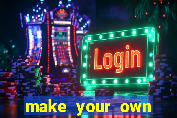 make your own bingo app
